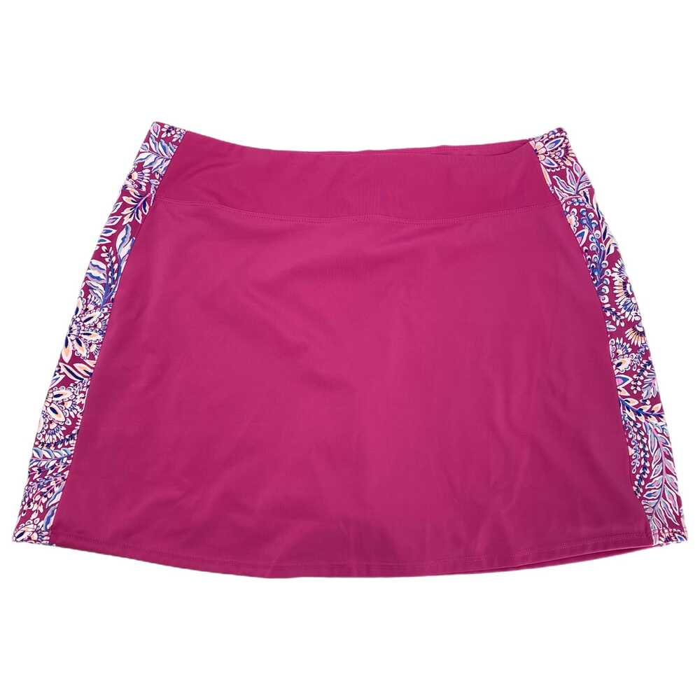 Tommy Bahama Pink Blue Mini Skirt Skort | Womens L